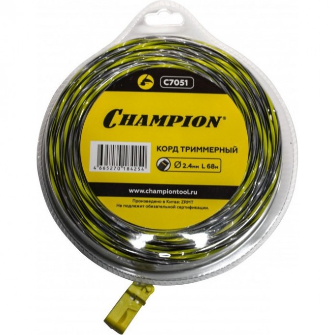 Корд CHAMPION Tornado 2.4мм* 68м, C7051 CH-C7051