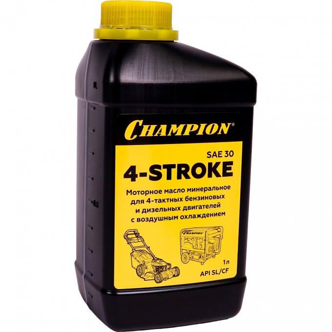 Масло для 4-тактных двигателей CHAMPION SAE 30, 1л 952852 CH-952852